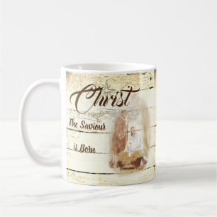 Taza De Café Cristo el Salvador ha nacido
