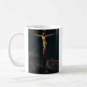 Taza De Café Cristo en la Cruz por Gillis Mostaer