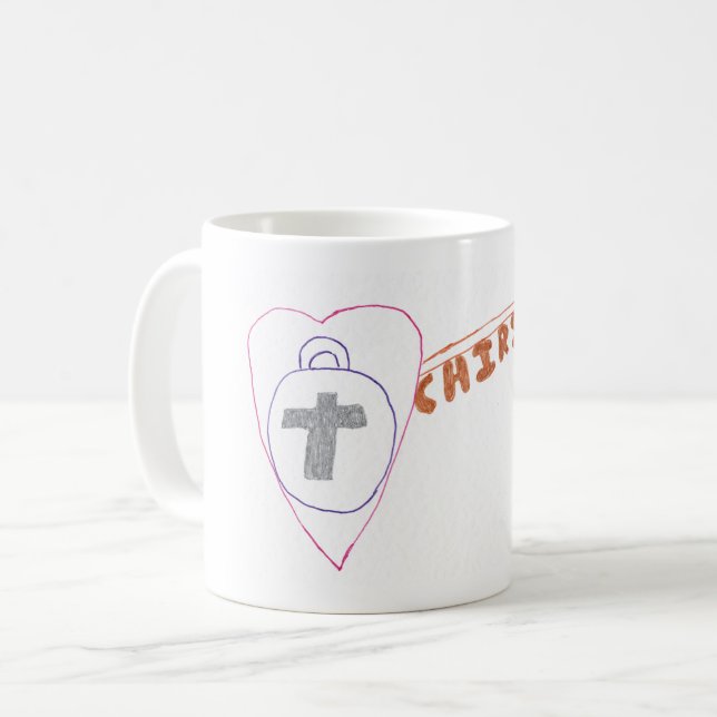 Taza De Café Cristo es el principal tazón clásico (Anverso izquierdo)