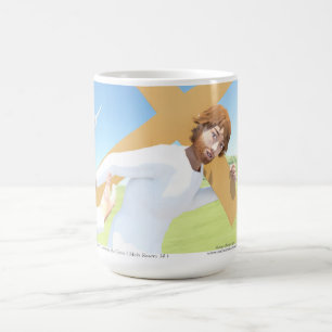 Taza De Café Cristo llevando la Cruz