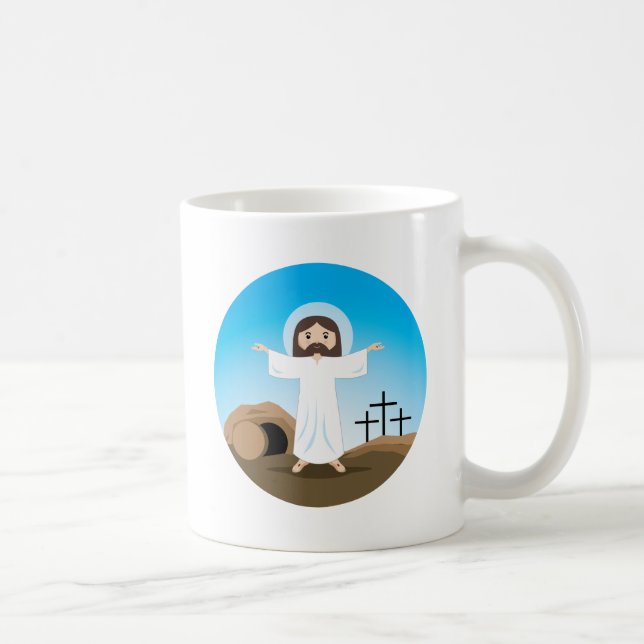 Taza De Café Cristo subido (Derecha)