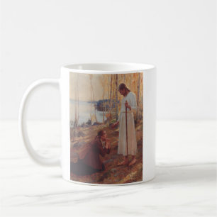 Taza De Café Cristo y María Magdalena por Albert Edelf