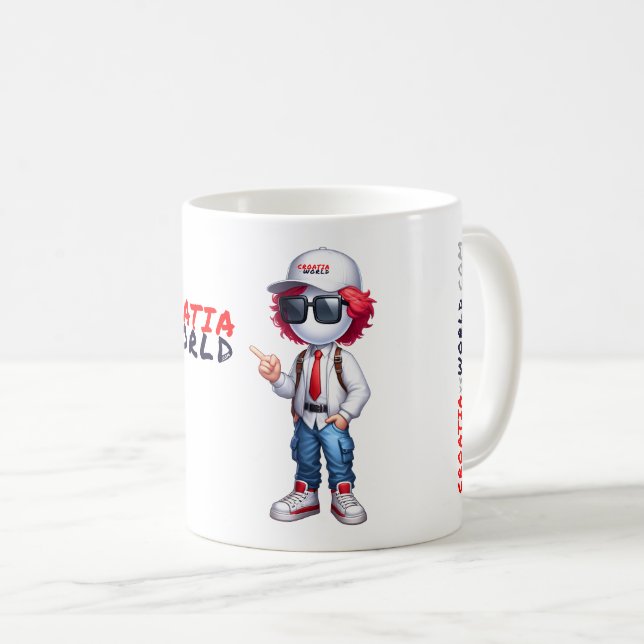 TAZA DE CAFÉ CRO@ (Anverso derecho)