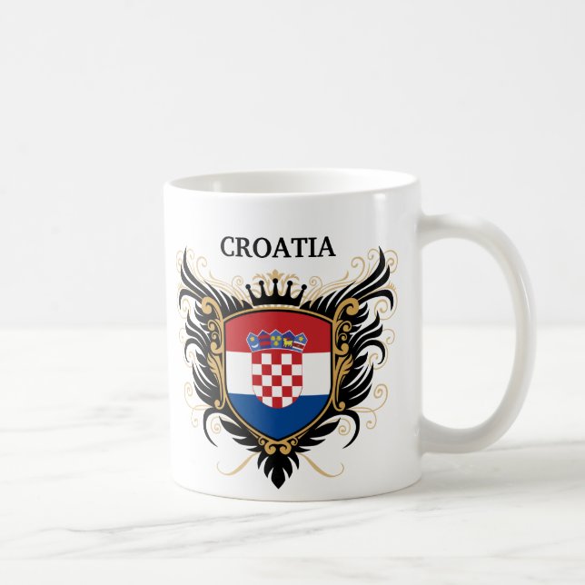Taza De Café Croacia [personalice] (Derecha)
