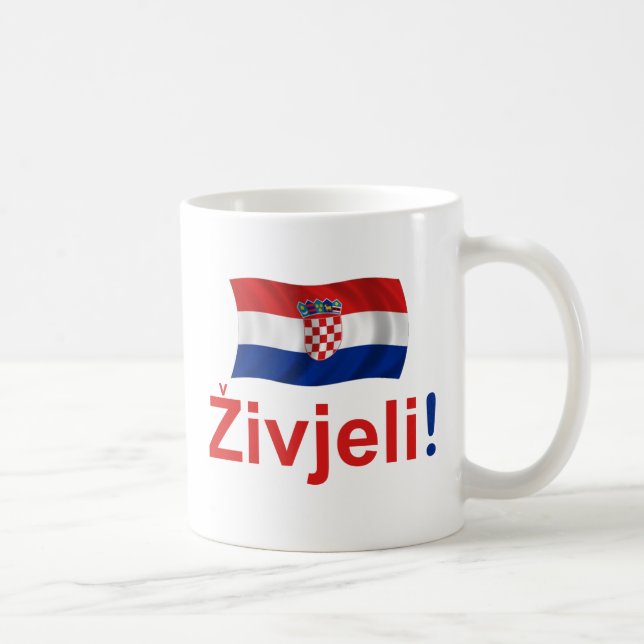 Taza De Café ¡Croacia Zivjeli! (Alegrías) (Derecha)
