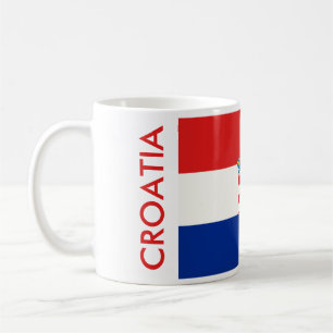 TAZA DE CAFÉ CROATIA FLAG