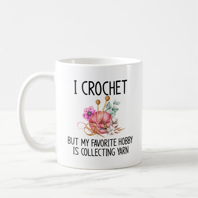 Taza De Café Crochet (Izquierda)