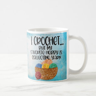 Taza De Café Crochet Yarn Design Coffee Mug Cup