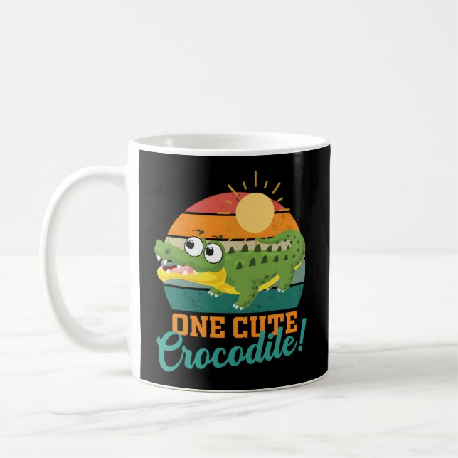 Taza De Café Crocodile Children Crocodiles (Izquierda)