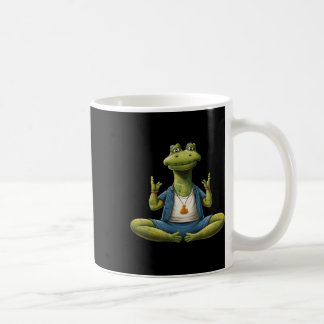Taza De Café Crocodile Yoga Yogi Crocodile 