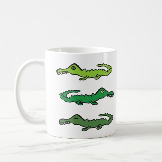 Taza De Café Crocodiles and Alligators (Izquierda)