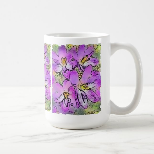 TAZA DE CAFÉ CROCUS FLOWERS COFFEE MUG (Derecha)