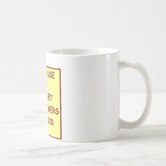 TAZA DE CAFÉ CROQUET (Derecha)