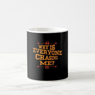 Taza De Café Cross Country Por Qué Todos Me Persiguen