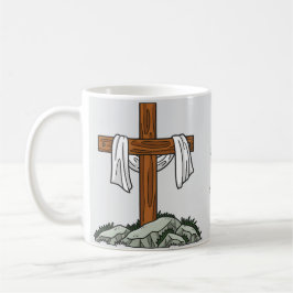 Taza De Café Cross Easter Mug