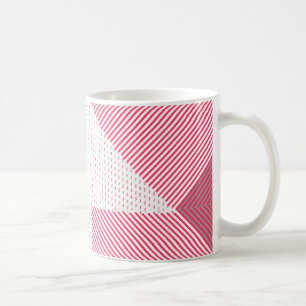 Taza De Café Crosshatch Op Art