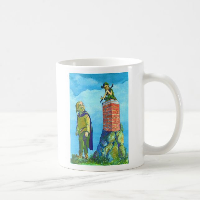 Taza De Café Crossroads Elves Mystical Coffee Mug (Derecha)