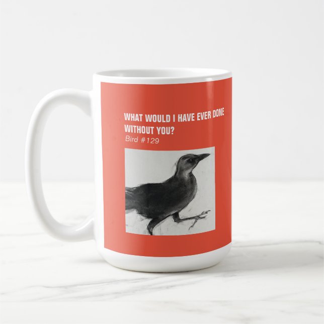 Taza De Café CROW Coffee Mug 15 oz. (Izquierda)