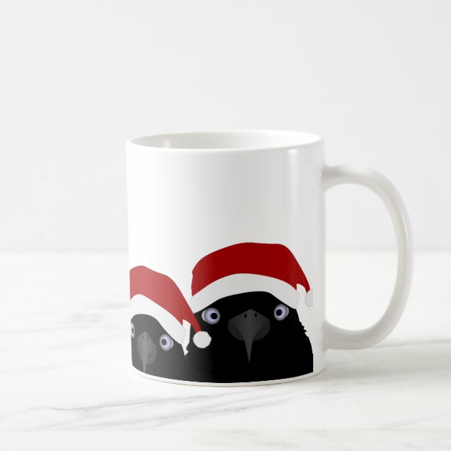 Taza De Café Crow Holiday Mug (Derecha)