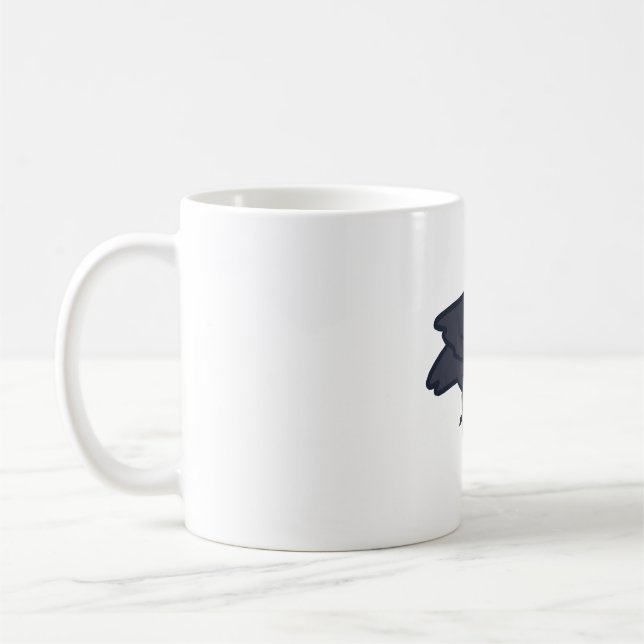 Taza De Café Crow Magic (Izquierda)