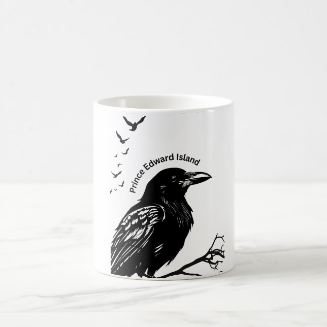 Taza De Café Crow PEI Mug (Centro)