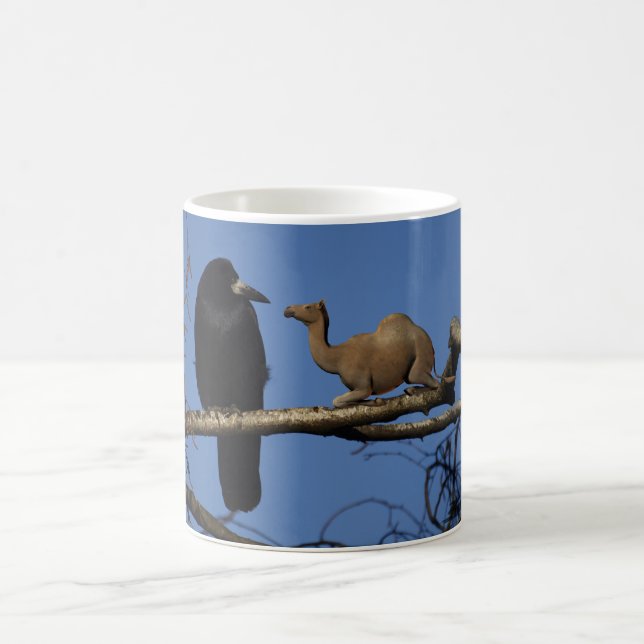 Taza De Café Crow sorprendido (Centro)