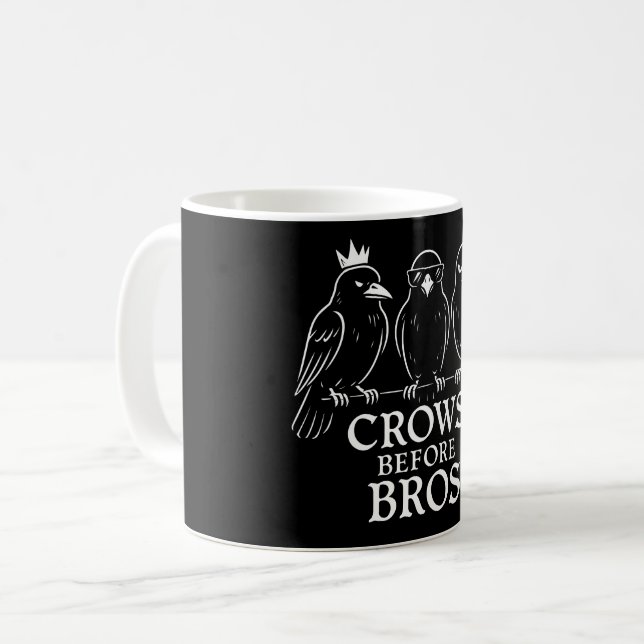 Taza De Café Crows Before Bros (Anverso izquierdo)
