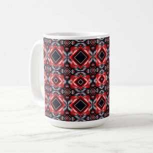 Taza De Café Cruce del desierto fantasma rojo