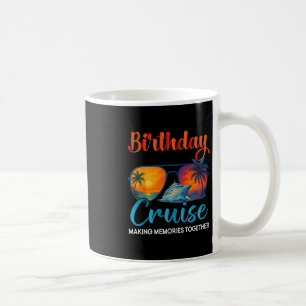 Taza De Café Crucero de Cumpleaños 2025 Crucero de Cumpleaños F