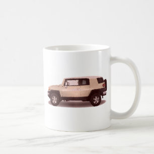 Taza De Café Crucero de FJ del juguete agrietado