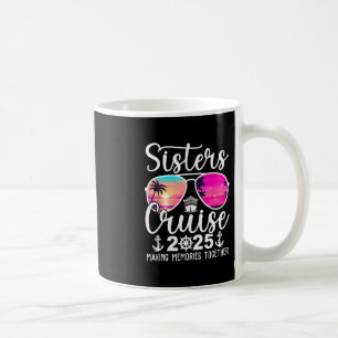 Taza De Café Crucero de hermanas 2025 Hermanas en crucero Vacac