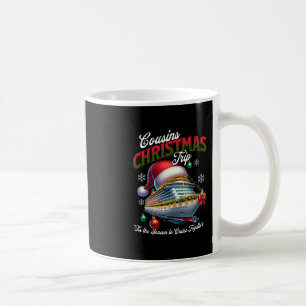 Taza De Café Crucero de Navidad Barco de Crucero de Primos Viaj