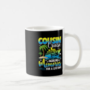 Taza De Café Crucero de primos 2026 creando recuerdos para toda