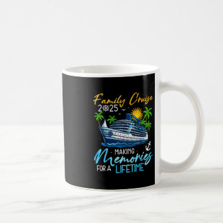 Taza De Café Crucero Familiar 2025 Creando Recuerdos Para Toda