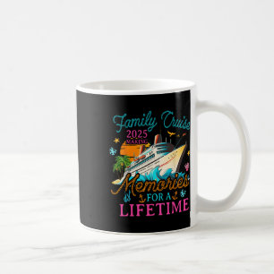 Taza De Café Crucero Familiar 2025 Creando Recuerdos Para Toda