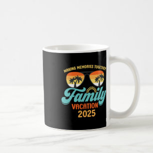 Taza De Café Crucero Familiar 2025 Vacaciones Familiares Combin