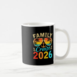Taza De Café Crucero Familiar 2026 Recuerdos Viaje de Verano Ba