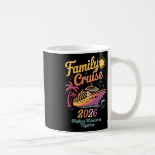 Taza De Café Crucero Familiar 2026 Tie Dye Familia Coincidente