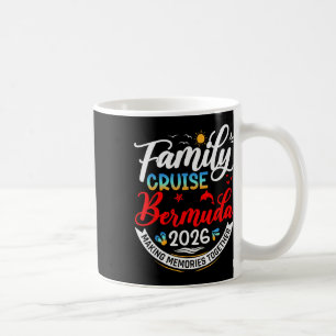 Taza De Café Crucero Familiar Bermudas 2026 Vacaciones de Veran
