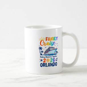 Taza De Café Crucero Familiar de Vacaciones en Orlando 2026 Fam