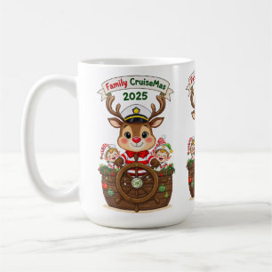 Taza De Café Crucero Familiar Navidad 2025