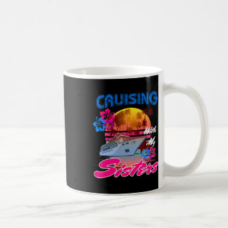 Taza De Café Crucero Lindo Con Mis Hermanas Mujeres Chicas Cruc