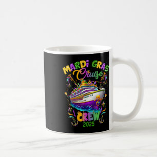Taza De Café Crucero Mardi Gras 2025 Familia Fiesta Coincidente