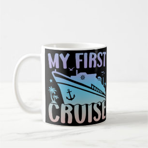 Taza De Café Crucero Mi Primer Crucero 2025 Crucero de Vacacion