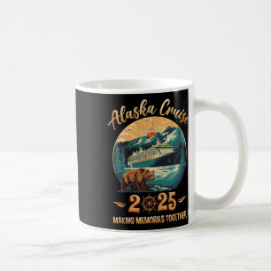 Taza De Café Crucero por Alaska 2025 Aventura Familiar Coincide