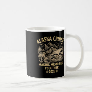 Taza De Café Crucero por Alaska 2025 Cruisin Together Vacacione