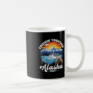 Taza De Café Crucero por Alaska 2025 Familia Amigos Grupo Alask