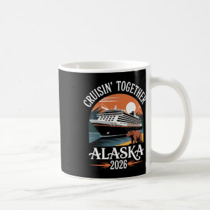 Taza De Café Crucero por Alaska 2026 Familia Combinada Hombres