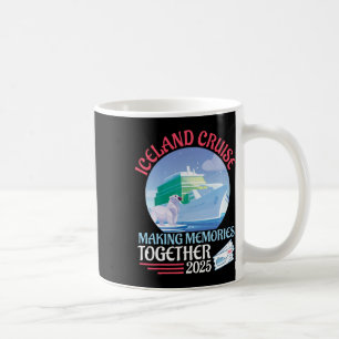 Taza De Café Crucero por Islandia Creando Recuerdos Juntos Vaca