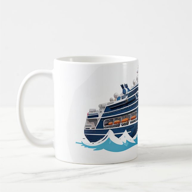 Taza De Café Cruceros a la aventura (Izquierda)